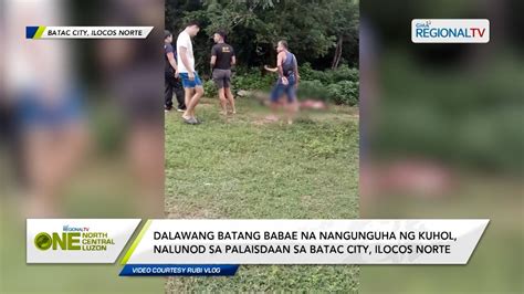 2 batang babae na nangunguha ng kuhol na uulamin, nalunod sa .